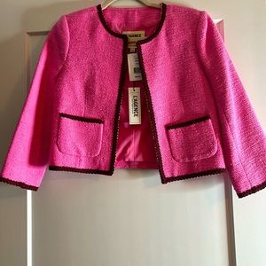 Pink cropped jacket